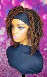 READY TO SHIP// Synthetic Headband/Half Wig  "Boho Kinky Twist Beauty"