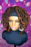 READY TO SHIP// Synthetic Headband/Half Wig  "Boho Kinky Twist Beauty"