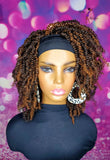 READY TO SHIP// Synthetic Headband/Half Wig  "Boho Kinky Twist Beauty"