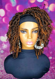 READY TO SHIP// Synthetic Headband/Half Wig  "Boho Kinky Twist Beauty"