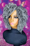 MADE TO ORDER  // Synthetic crochet wig "Foxy Mini Kinky Twist Diva "