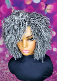 MADE TO ORDER  // Synthetic crochet wig "Foxy Mini Kinky Twist Diva "