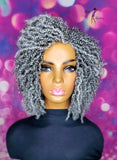 MADE TO ORDER  // Synthetic crochet wig "Foxy Mini Kinky Twist Diva "