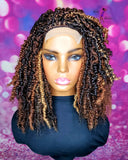 READY TO SHIP // Synthetic crochet wig "Boho Spring Twist Beauty"