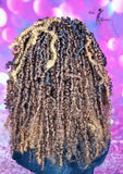 READY TO SHIP // Synthetic crochet wig "Boho Spring Twist Beauty"