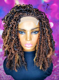 READY TO SHIP // Synthetic crochet wig "Boho Spring Twist Beauty"