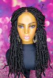 READY TO SHIP //Synthetic Crochet Faux Loc Wig " Boho Natural Soft Loc Beauty  "