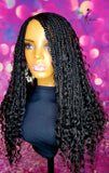 READY TO SHIP // Synthetic crochet wig "Island Twist Diva"
