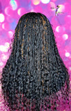 READY TO SHIP // Synthetic crochet wig "Island Twist Diva"