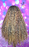 READY TO SHIP // Synthetic crochet wig "Boho Island Twist Diva"