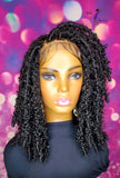 READY TO SHIP //Synthetic Crochet Faux Loc Wig "Natural Butterfly Loc Diva"