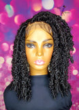 READY TO SHIP //Synthetic Crochet Faux Loc Wig "Natural Butterfly Loc Diva"