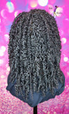 READY TO SHIP //Synthetic Crochet Faux Loc Wig "Natural Butterfly Loc Diva"