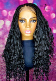 READY TO SHIP // Synthetic crochet wig "One Of A Kind Boho Box Braid Diva"