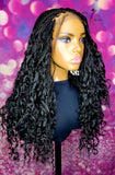 READY TO SHIP // Synthetic crochet wig "One Of A Kind Boho Box Braid Diva"
