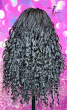 READY TO SHIP // Synthetic crochet wig "One Of A Kind Boho Box Braid Diva"