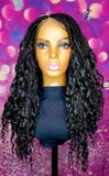 READY TO SHIP // Synthetic crochet wig "One Of A Kind Boho Box Braid Diva"