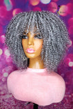 READY TO SHIP // Synthetic Crochet Wig "Foxy Water Wave Curly"