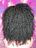READY TO SHIP// Synthetic Headband/Half Wig  "Fluffy Twistout Diva"