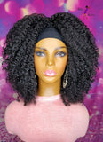 READY TO SHIP// Synthetic Headband/Half Wig  "Fluffy Twistout Diva"