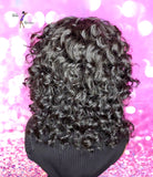 READY TO SHIP // Synthetic Headband/Half Wig "Bouncy Spiral Curl"