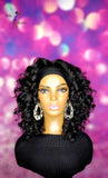 READY TO SHIP // Synthetic Headband/Half Wig "Bouncy Spiral Curl"