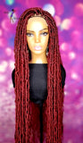 READY TO SHIP //Synthetic Crochet Faux Loc Wig "Spicy Natural Soft Loc Beauty 34in "