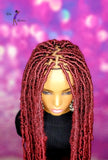 READY TO SHIP //Synthetic Crochet Faux Loc Wig "Spicy Natural Soft Loc Beauty 34in "