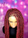 READY TO SHIP //Synthetic Crochet Faux Loc Wig "Spicy Natural Soft Loc Beauty 34in "