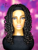 Ready To Ship // Synthetic Headband/Half Wig "Kinky Soft Twist Beauty"