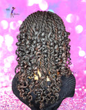 Ready To Ship // Synthetic Headband/Half Wig "Kinky Soft Twist Beauty"