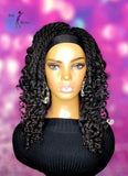 Ready To Ship // Synthetic Headband/Half Wig "Kinky Soft Twist Beauty"