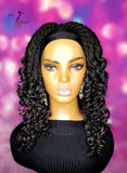 Ready To Ship // Synthetic Headband/Half Wig "Kinky Soft Twist Beauty"