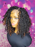 READY TO SHIP // Synthetic crochet wig "Boho Curly Passion Twist Beauty"