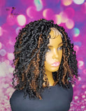 READY TO SHIP // Synthetic crochet wig "Boho Curly Passion Twist Beauty"