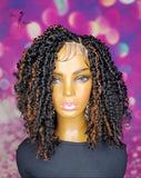 READY TO SHIP // Synthetic crochet wig "Boho Curly Passion Twist Beauty"