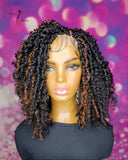 READY TO SHIP // Synthetic crochet wig "Boho Curly Passion Twist Beauty"