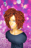 READY TO SHIP // Synthetic crochet wig "Ginger My Kinky Twists "