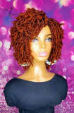 READY TO SHIP // Synthetic crochet wig "Ginger My Kinky Twists "