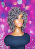 READY TO SHIP // Synthetic crochet wig "Foxy Kinky Twist Diva "