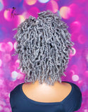 READY TO SHIP // Synthetic crochet wig "Foxy Kinky Twist Diva "
