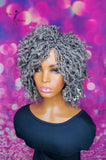 READY TO SHIP // Synthetic crochet wig "Foxy Kinky Twist Diva "