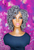 READY TO SHIP // Synthetic crochet wig "Foxy Kinky Twist Diva "