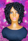 READY TO SHIP // Synthetic crochet wig "Natural Springy Twist Diva "(color 1b)