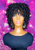 READY TO SHIP // Synthetic crochet wig "Natural Springy Twist Diva "(color 1b)