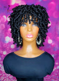 READY TO SHIP // Synthetic crochet wig "Natural Springy Twist Diva "(color 1b)