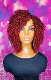 READY TO SHIP // Synthetic crochet wig "Spicy Kinky Twists "