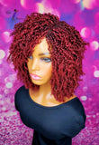 READY TO SHIP // Synthetic crochet wig "Spicy Kinky Twists "