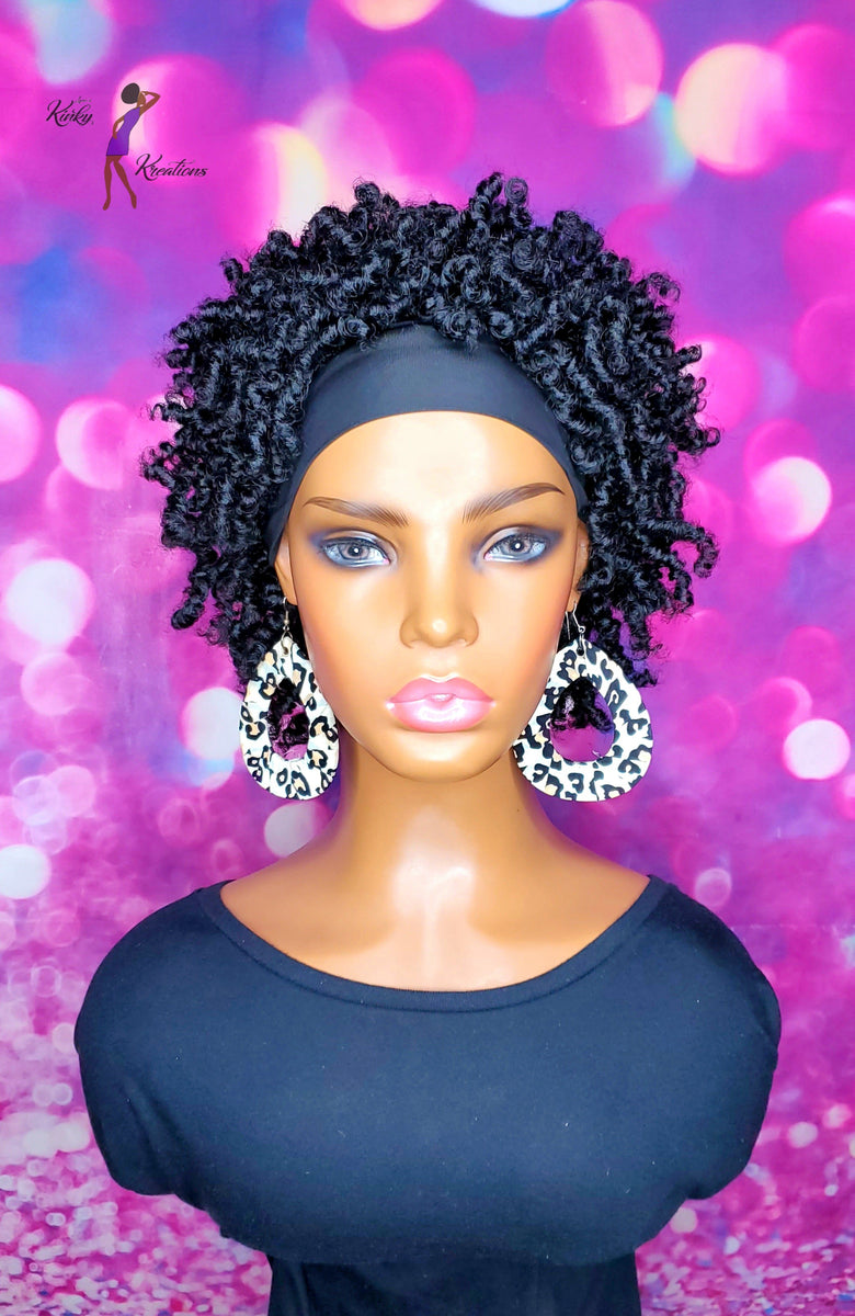 READY TO SHIP Synthetic Headband Half Wig