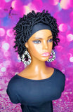 READY TO SHIP// Synthetic Headband/Half Wig "Natural Mini Spring Twist Beauty"